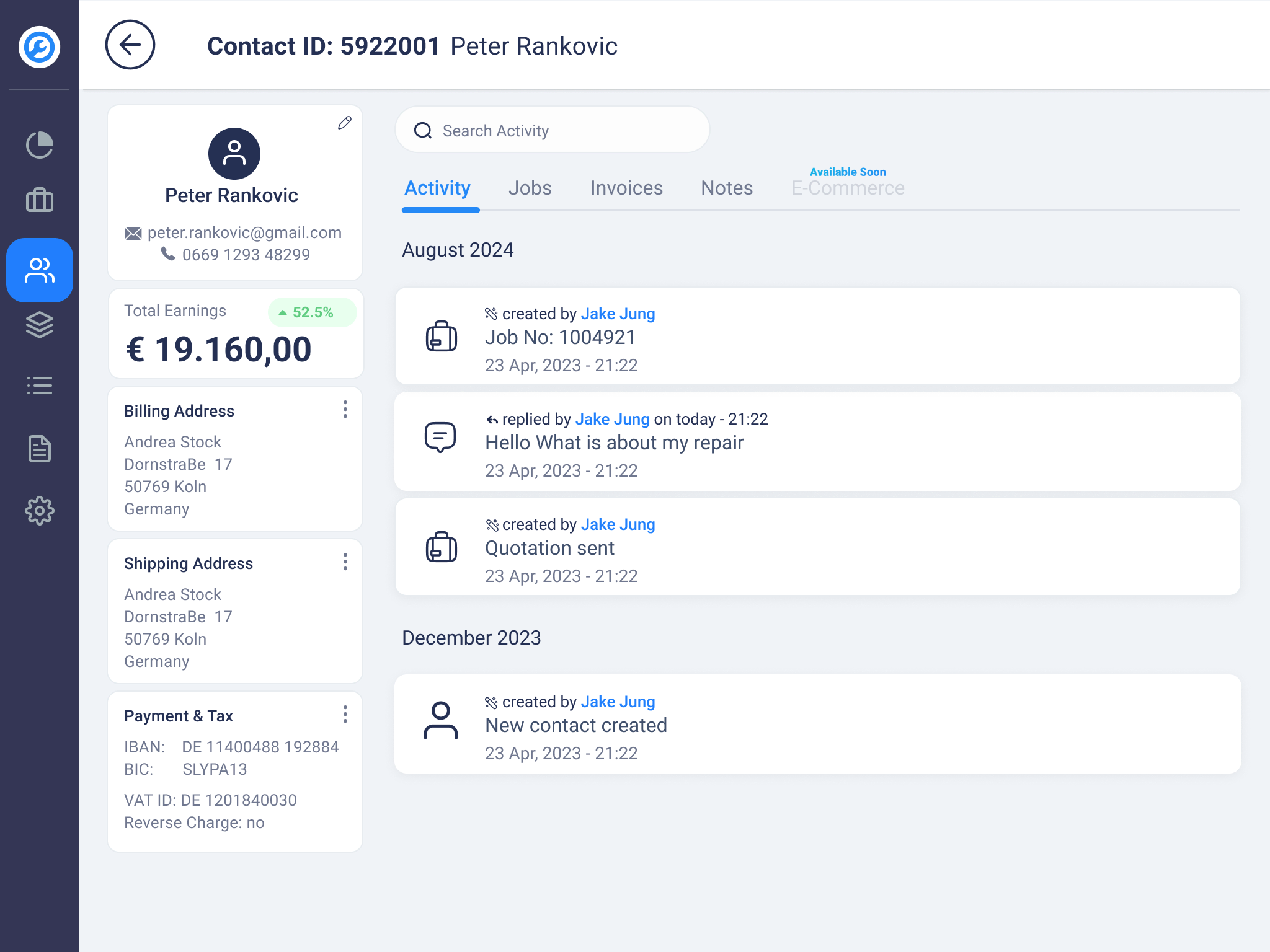 RepairCMS Ultimate Software - RepairCMS’s CRM Software is designed to help you manage your customer interactions more effectively. Keep track of customer details, repair histories, and preferences to provide personalized service.