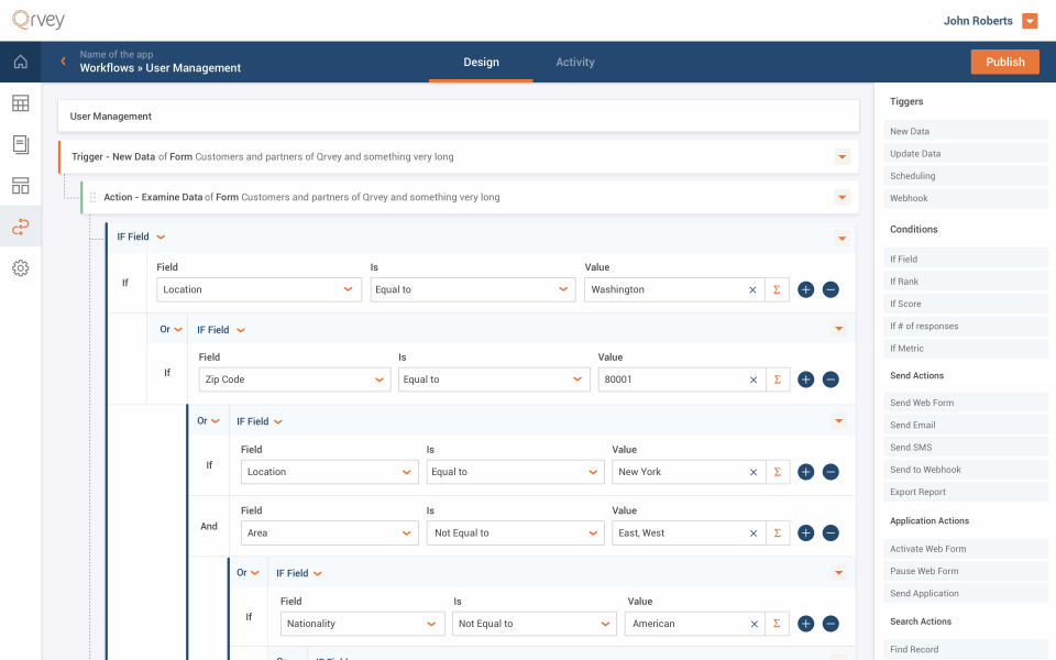 Qrvey Software - 3
