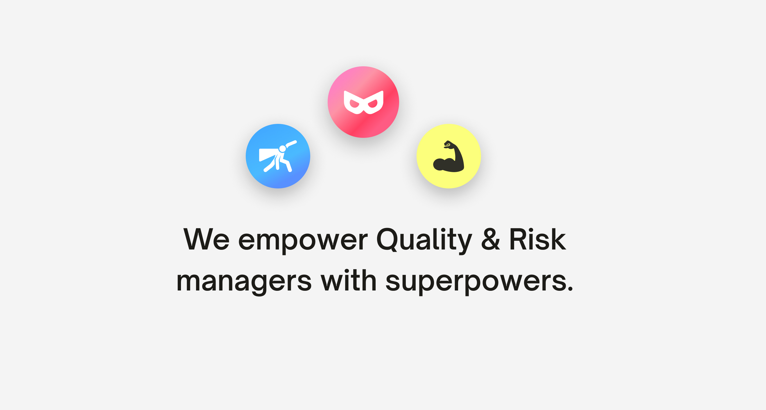 ISO2HANDLE screenshot: We empower Quality & Risk managers with superpowers