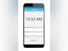 TimeClick Software - TimeClick's mobile app allows for clocking in and out for the staff of yours that works remotely and on the go.