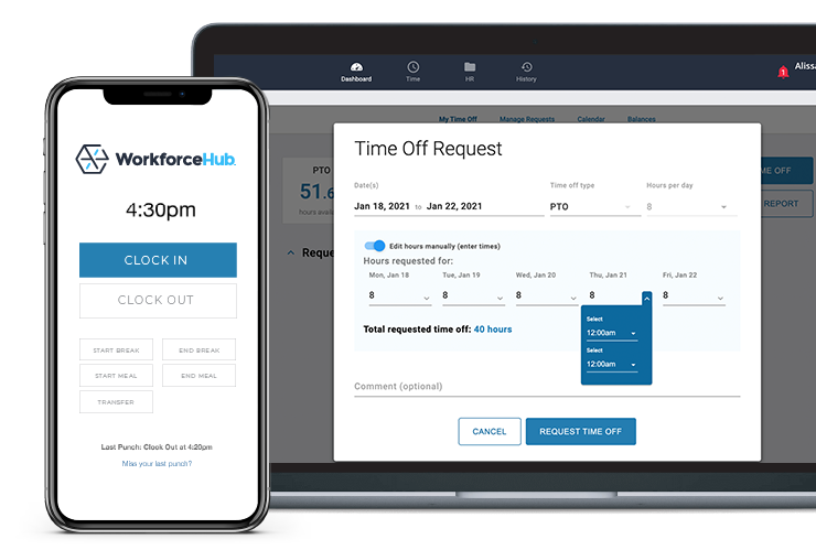 WorkforceHub Time & Attendance Software - 3