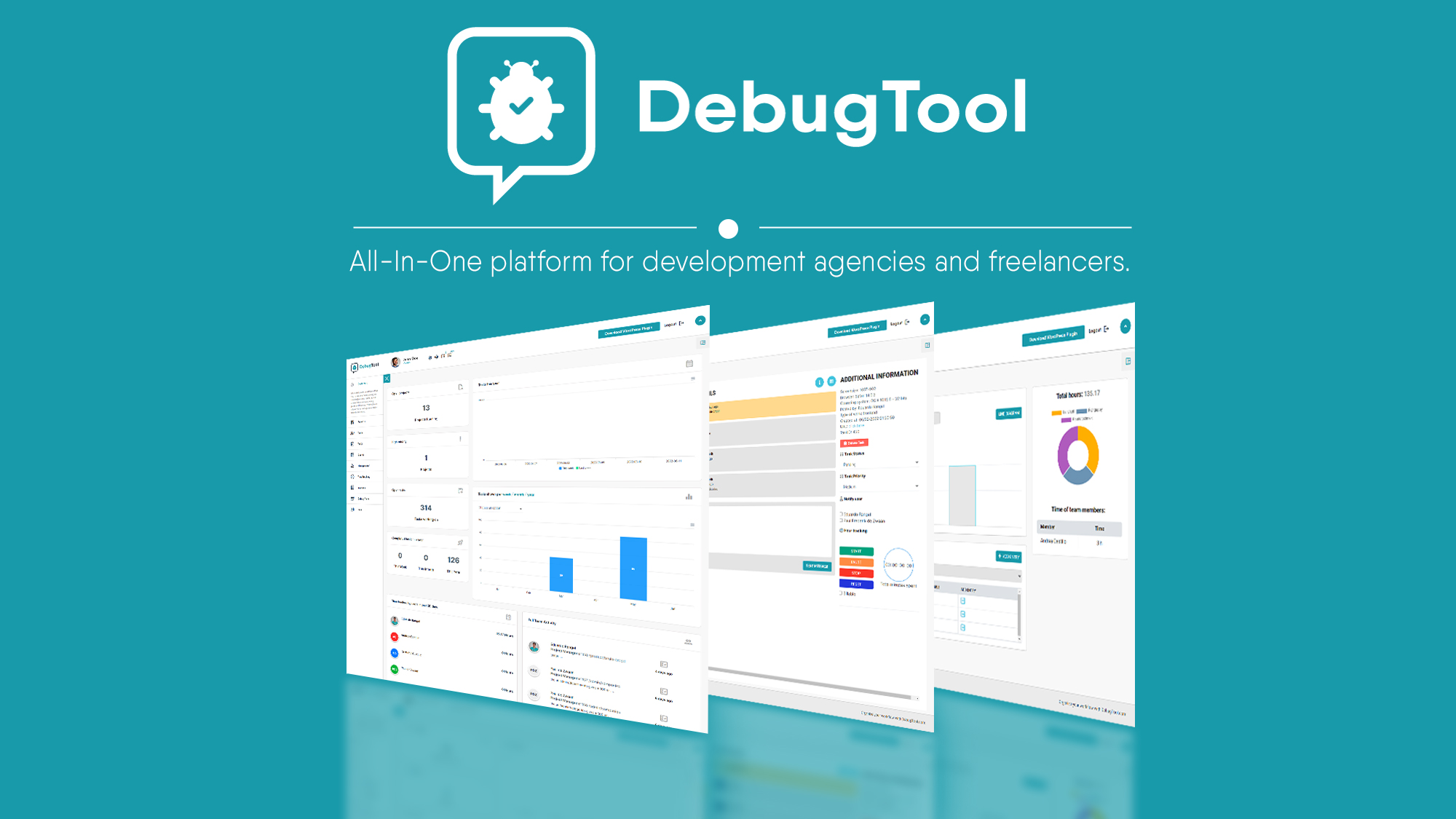 All-In-One platform for development agencies and freelancers.