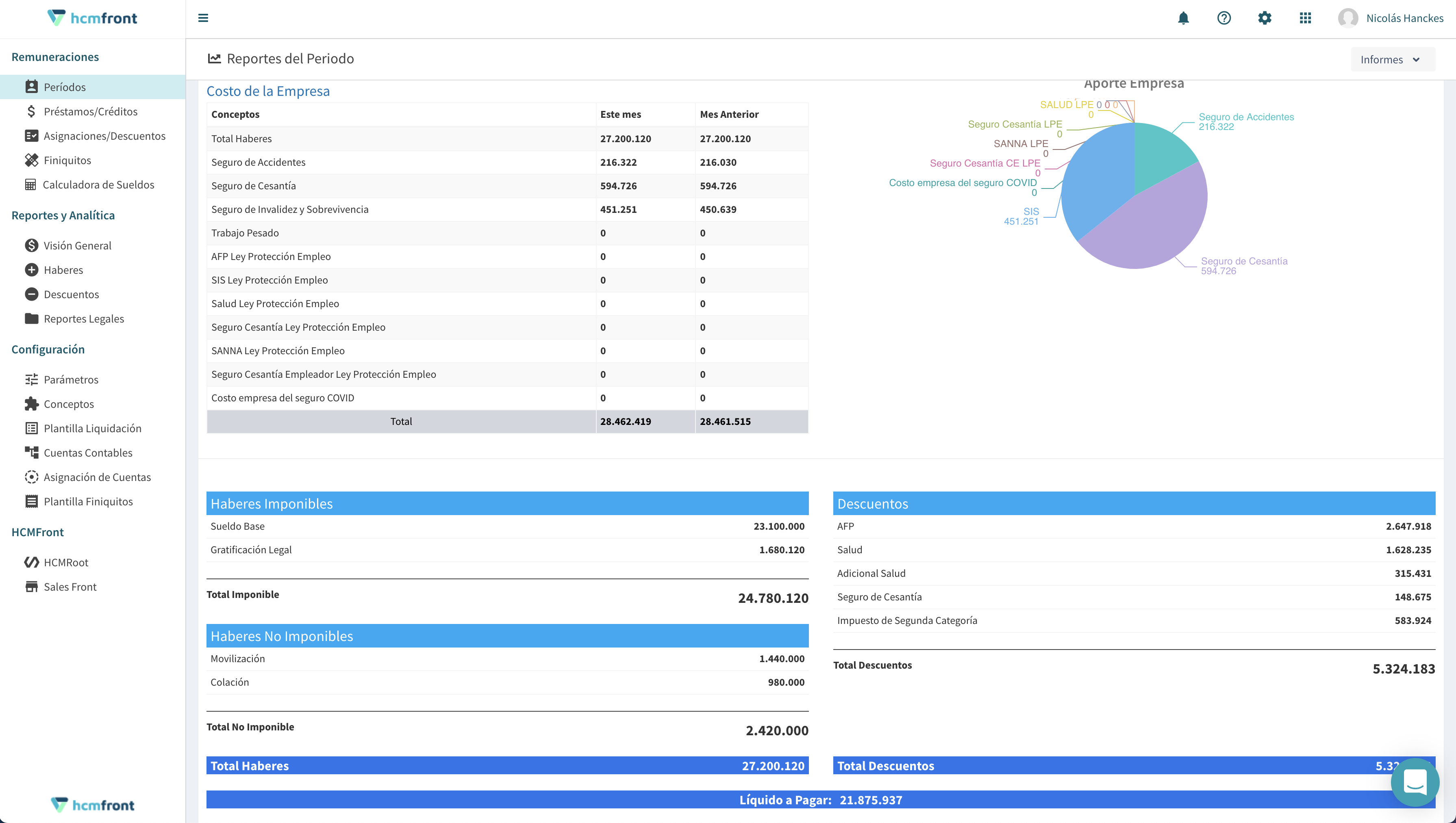 HCMFront Software - Payroll - Manage and streamline payroll processes in real time to ensure employees are paid accurately.