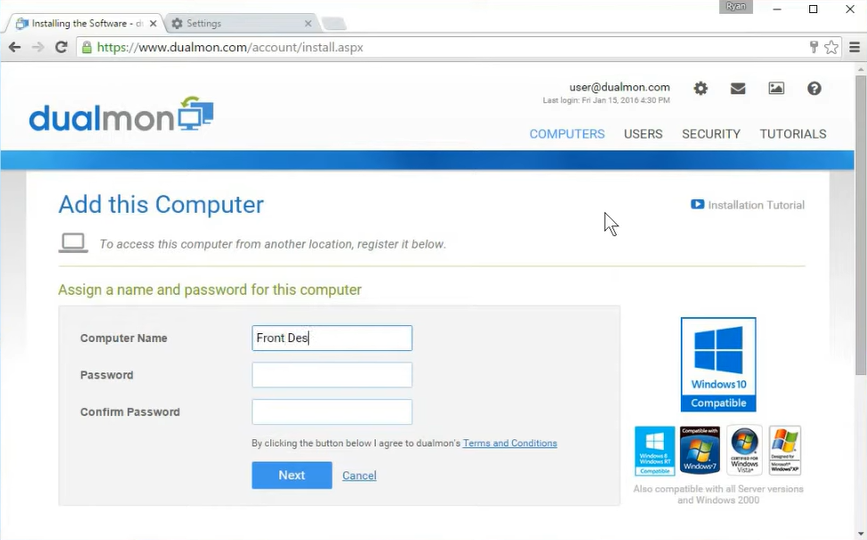 dualmon Software - 2
