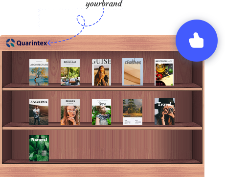 Flip PDF bookcase logo