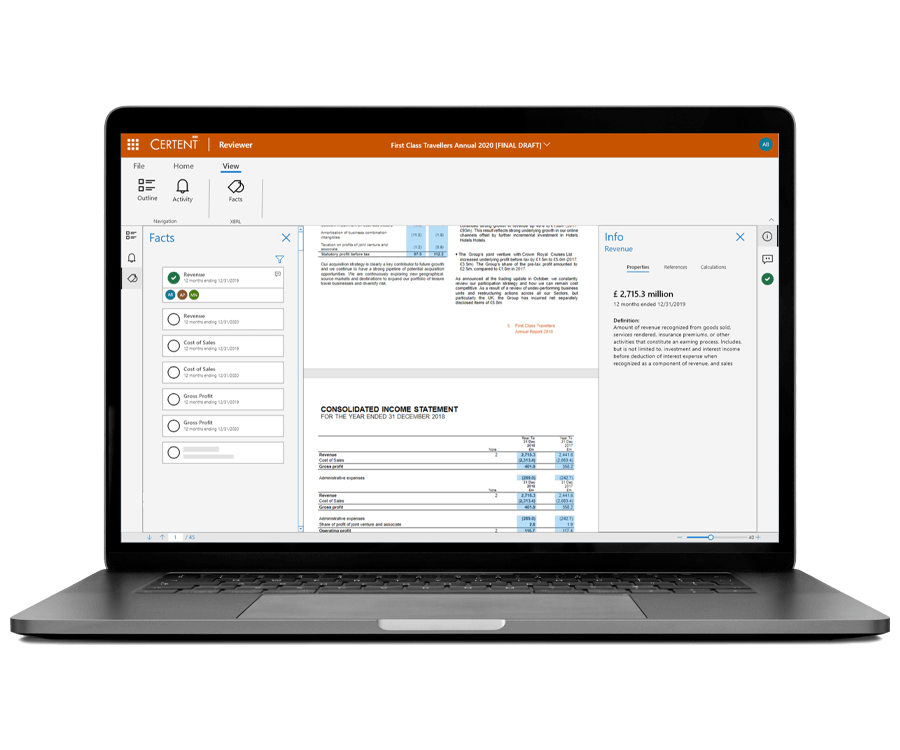 Certent Disclosure Management Software - 2