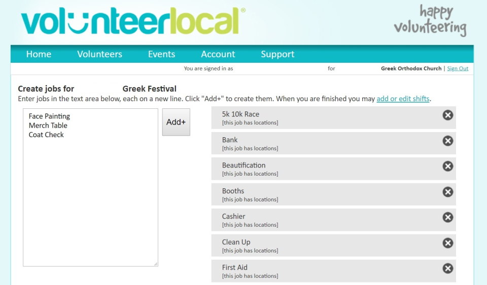 VolunteerLocal Software - 3