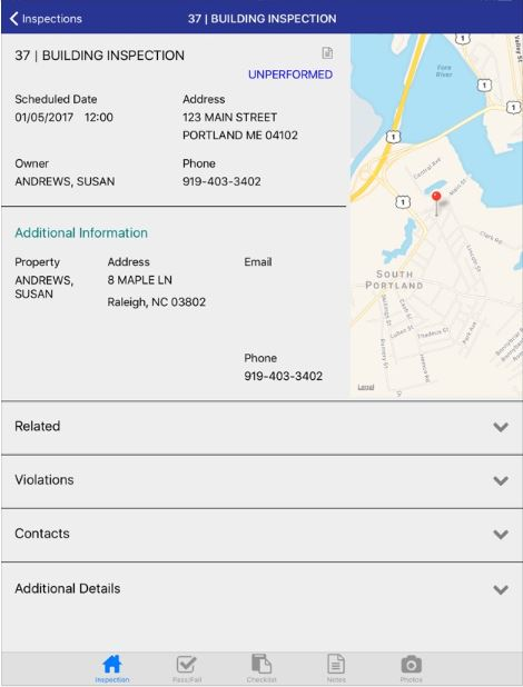Munis Field Inspector Software - 3