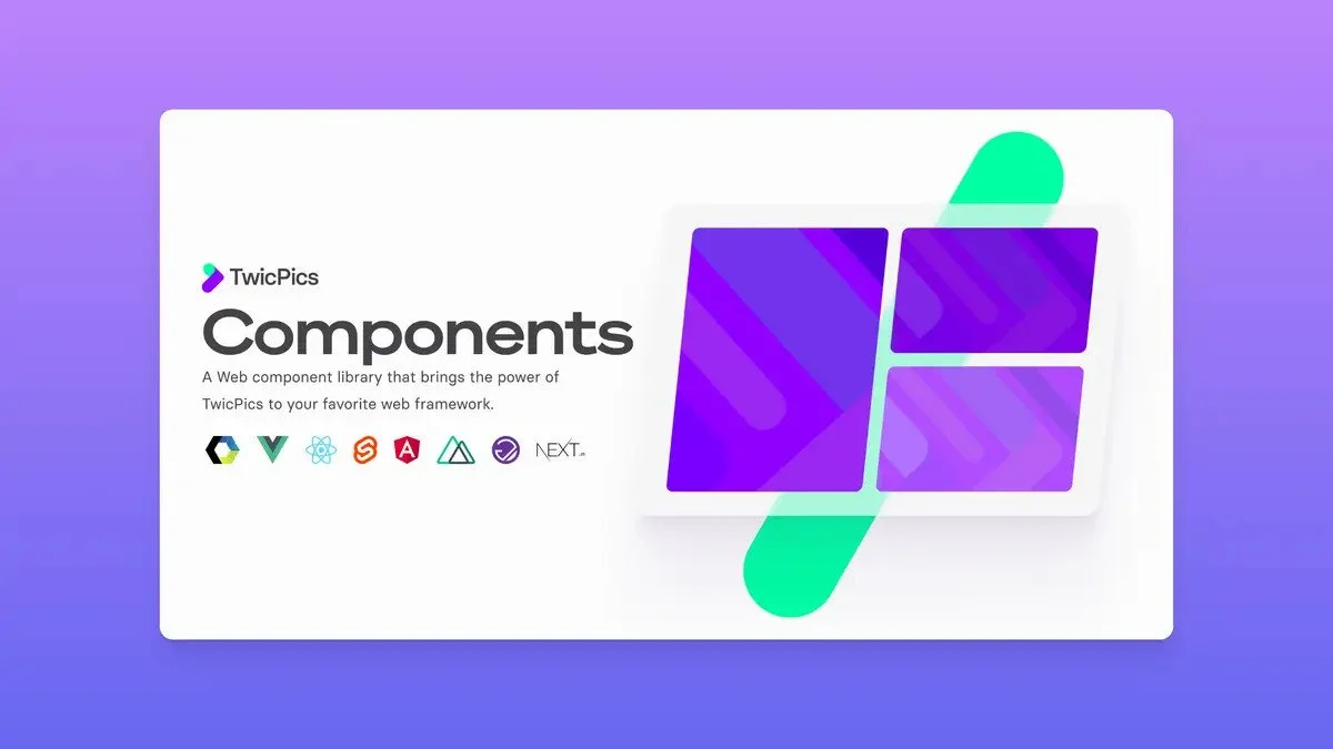 TwicPics web components for React, Angular, Svelte, Vue.JS do an extra mile to make adoption even easier for websites using these frameworks. The solution is platform-agnostics and integrates with any CMS, DAM and PIM.