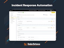 UnderDefense MAXI Software - Automate incident response or collaborate with experts. Simplify your security incident management process effortlessly.