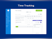 FreshBooks Software - FreshBooks time tracking