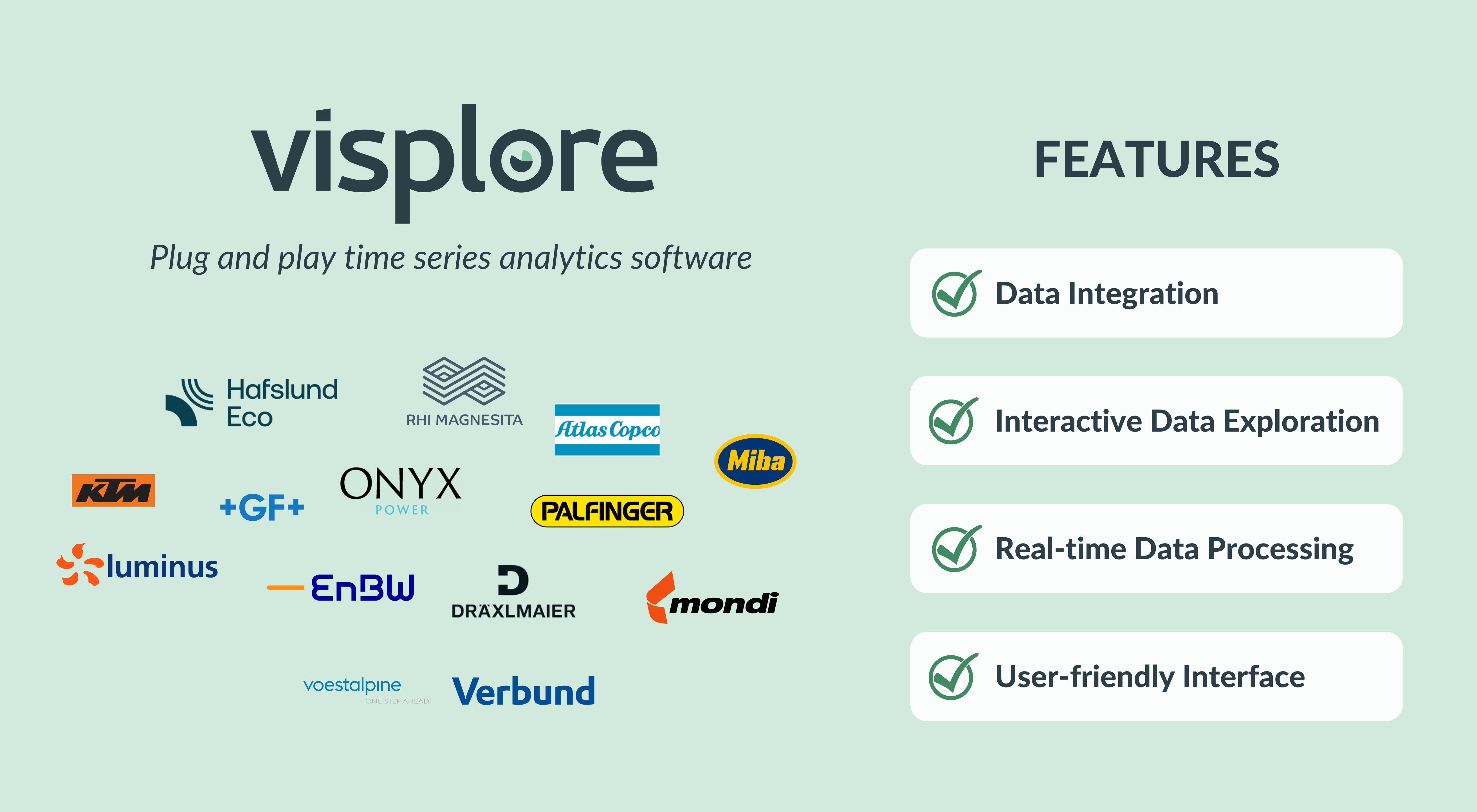 Visplore screenshot: Visplore offers fast data processing, seamless data integration, and interactive exploration through a user-friendly interface
