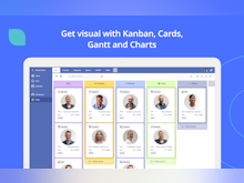 Ninox Software - Get visual with Kanban, Cards, Gantt and Charts