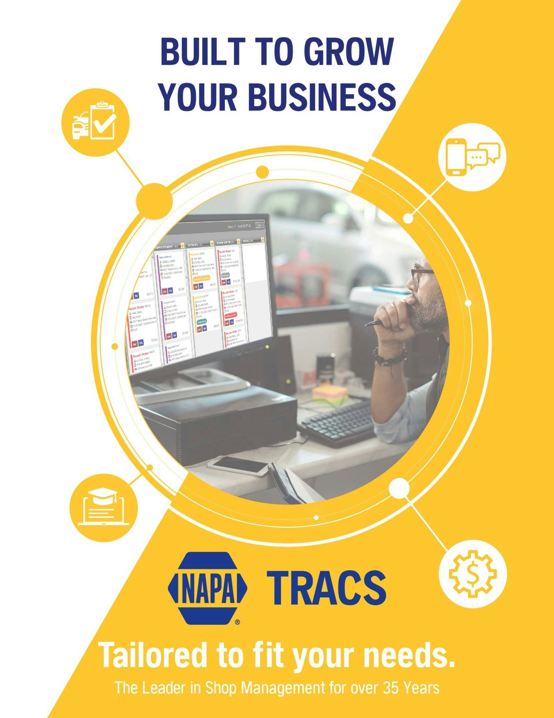 NAPA TRACS Software - 1