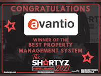 Avantio Software - Winner of the Best Property Management System by The Shortyz 2021