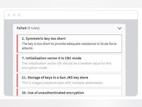 Cryptosense Software - 2 - Vorschau