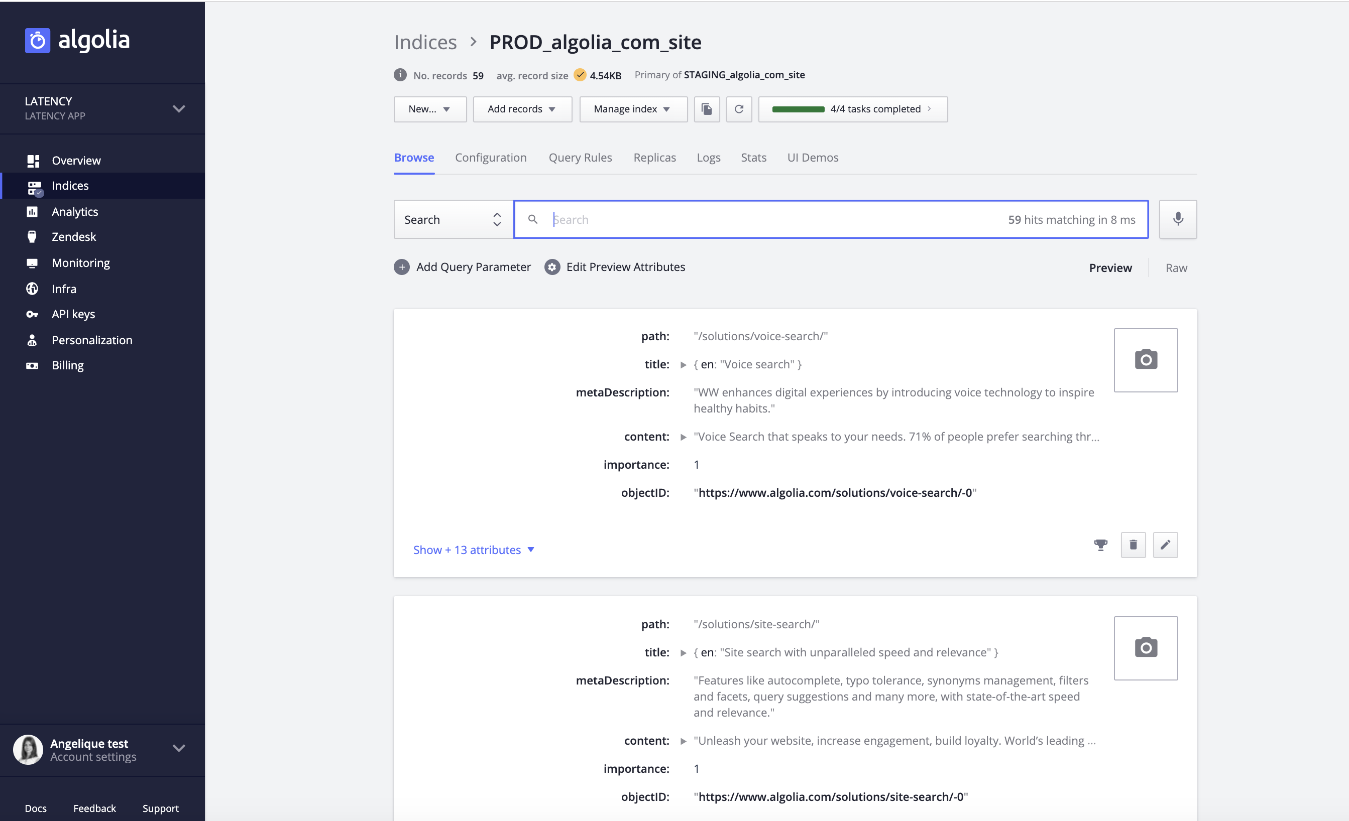 Algolia Software 21 Reviews Pricing Demo