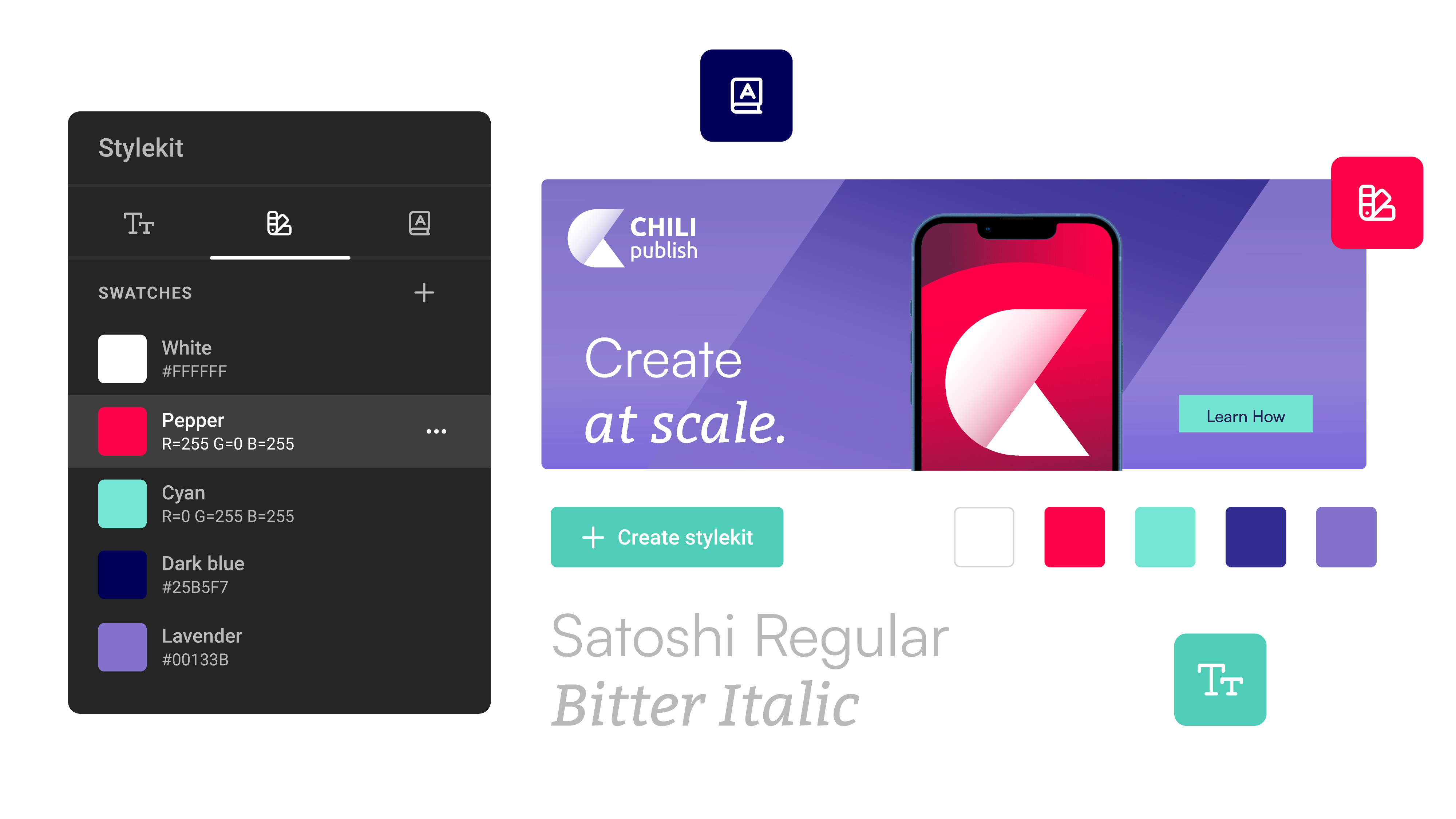 CHILI GraFx screenshot: Create and automate on-brand and at scale
