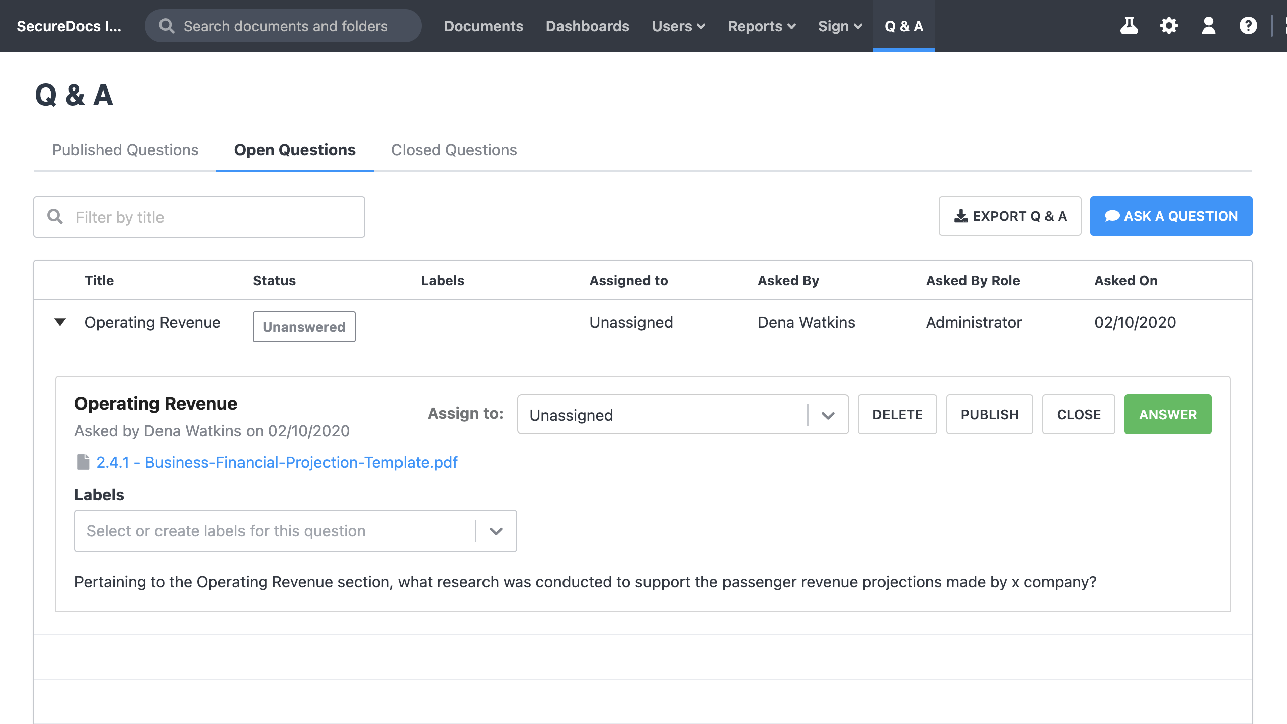 SecureDocs Data Room Logiciel - 4