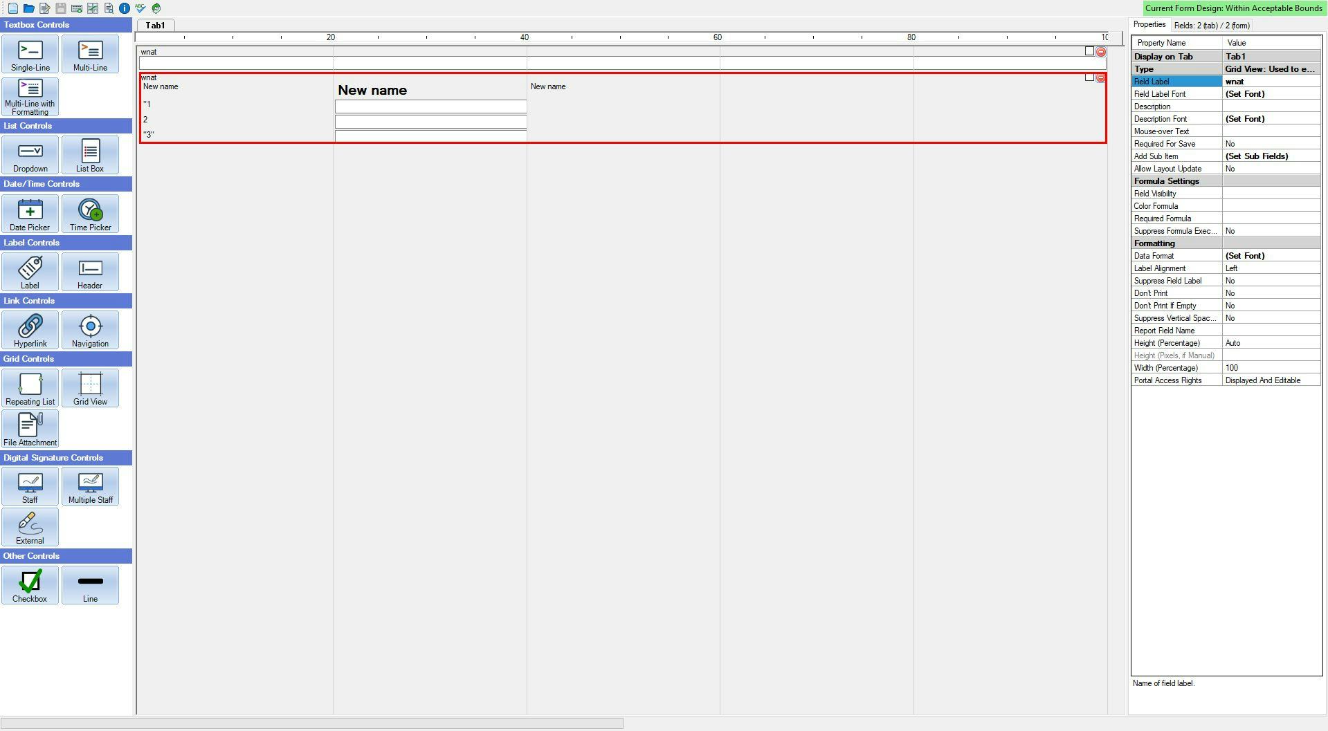 ClinicTracker Software - Custom Form Builder