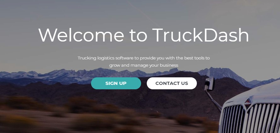 TruckDash screenshot: Trucking logistics software to provide you with the best tools to grow and manage your business