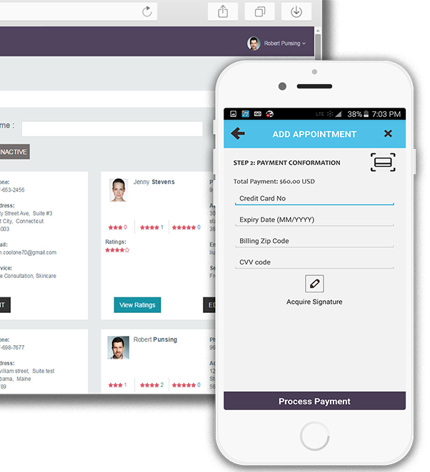 Pulse 24/7 screenshot: Enable customers to book appointments via Pulse 24/7