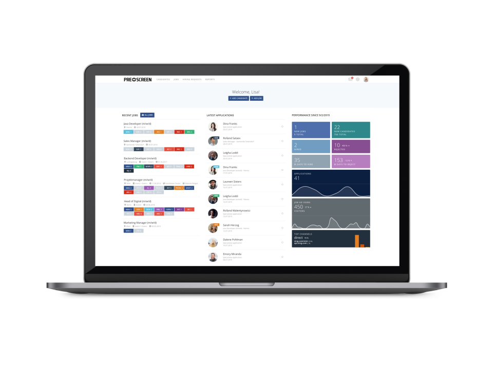 Prescreen Software - 1