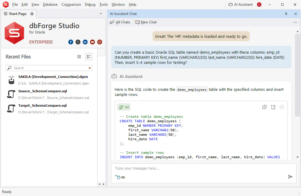 dbForge Studio for Oracle Reviews, Cost & Features | GetApp Australia 2026