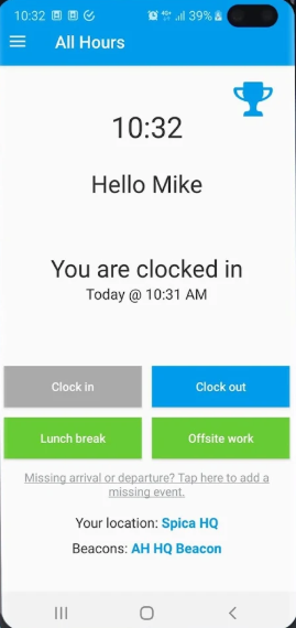 All Hours employee self-service portal