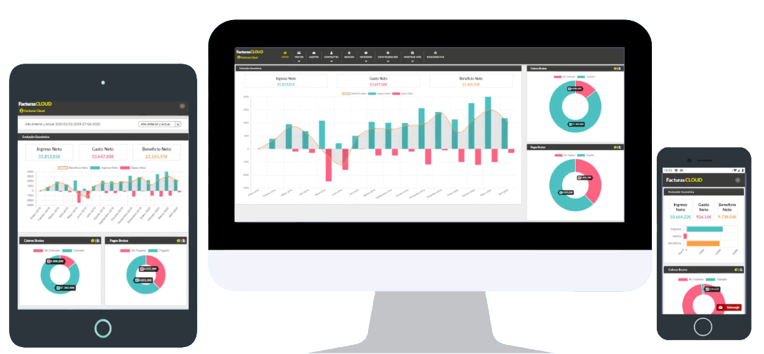 Facturas Cloud screenshot