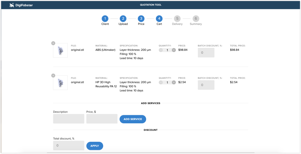 DigiFabster Software - 2