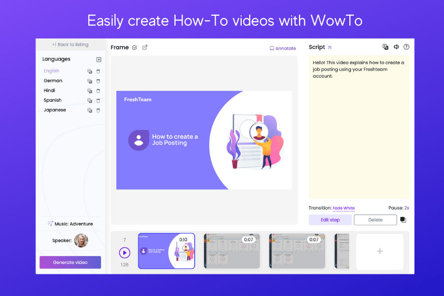 WowTo for all your How To and support videos