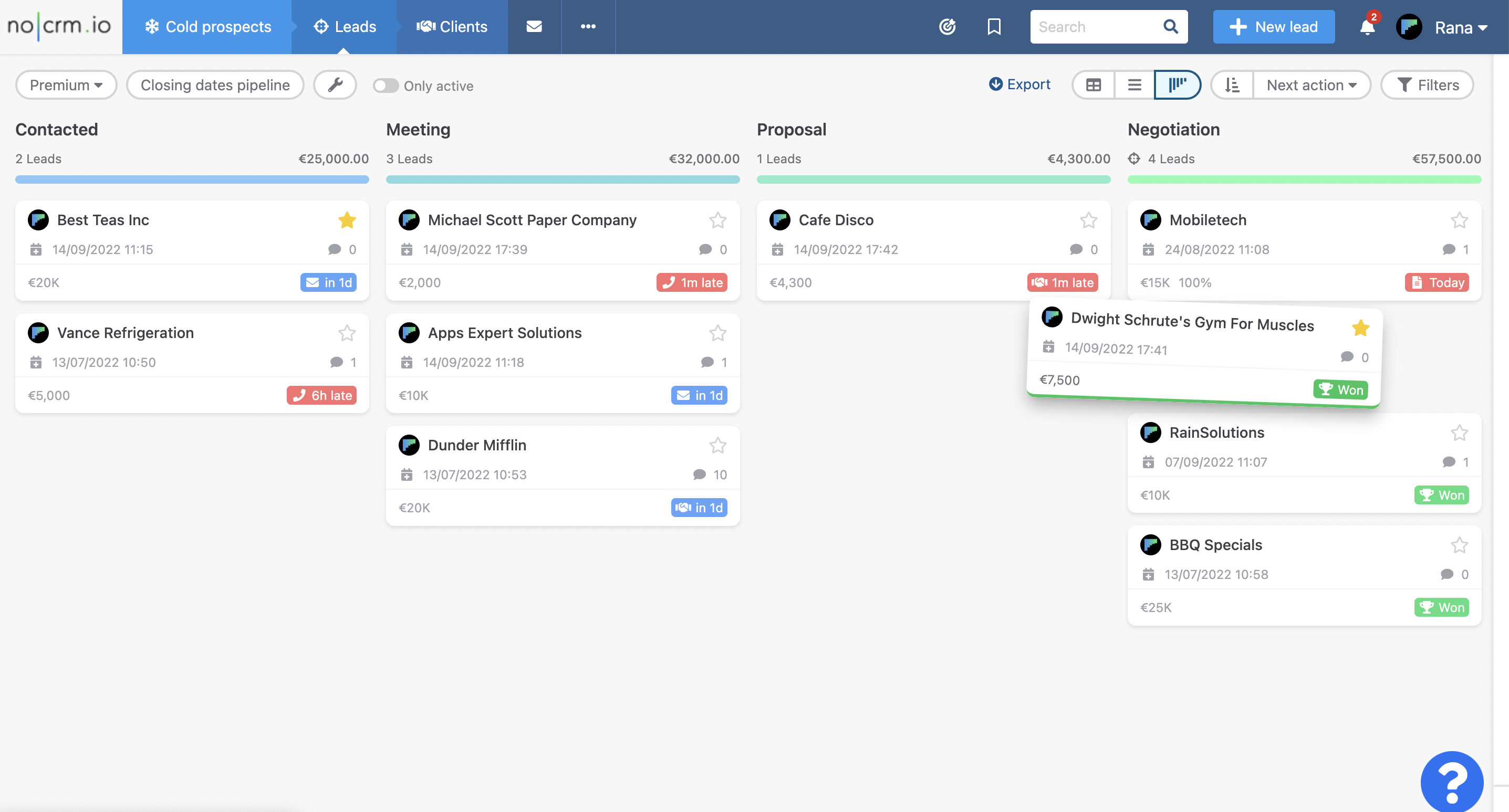 noCRM.io Software - 5
