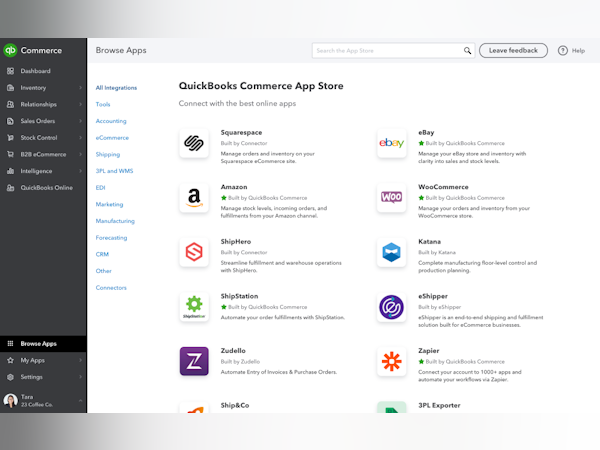 QuickBooks eCommerce Software - App store