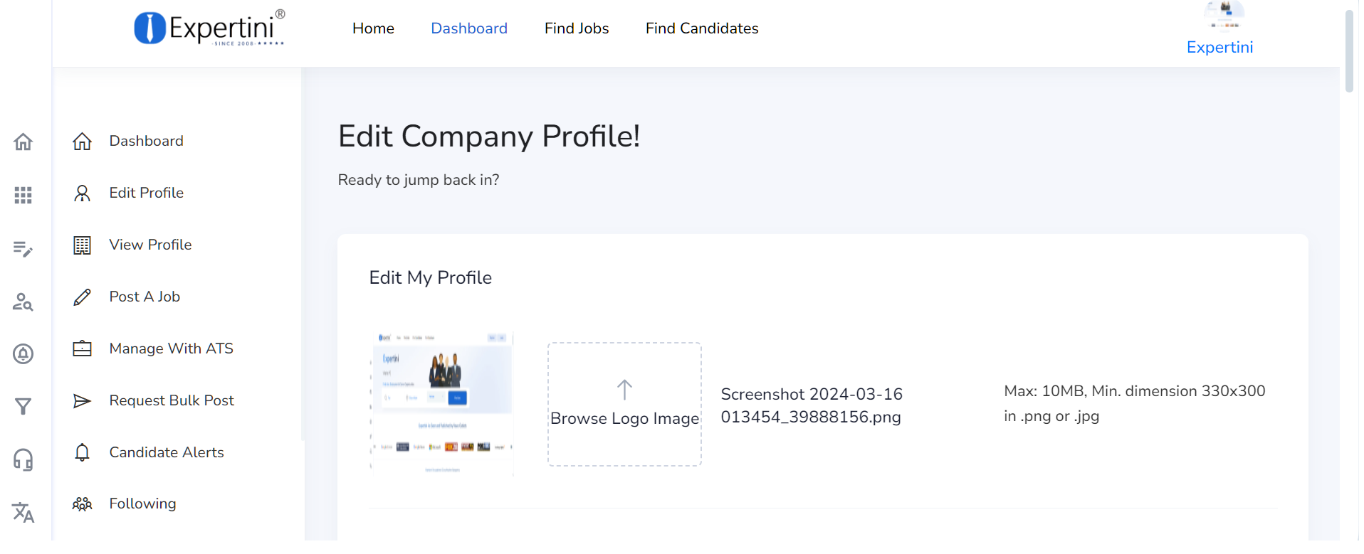 Expertini Software - Expertini Profile