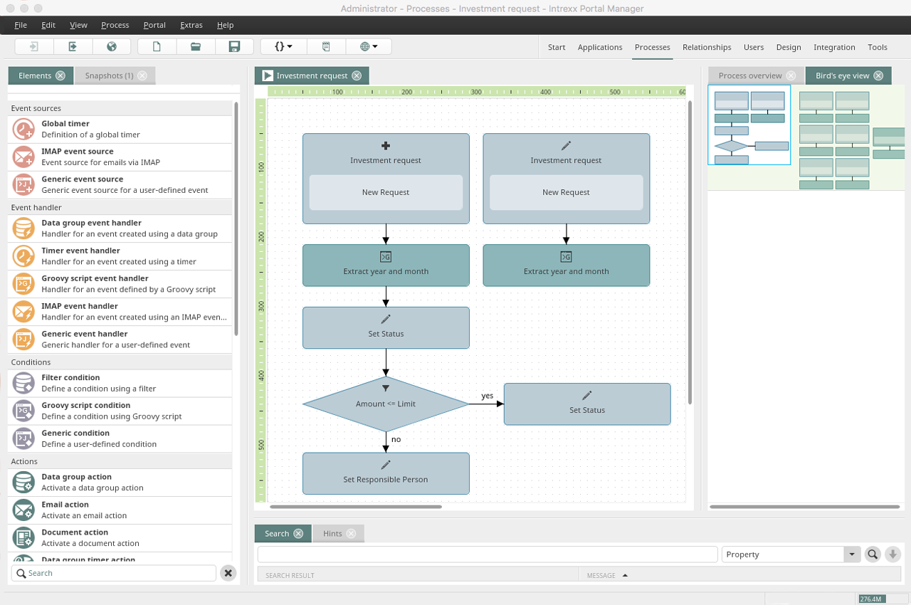 Intrexx Software - Intrexx workflow designer