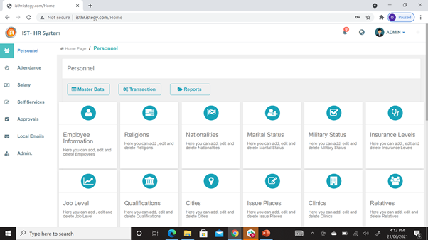 CloudWadi HR Software Software - 1
