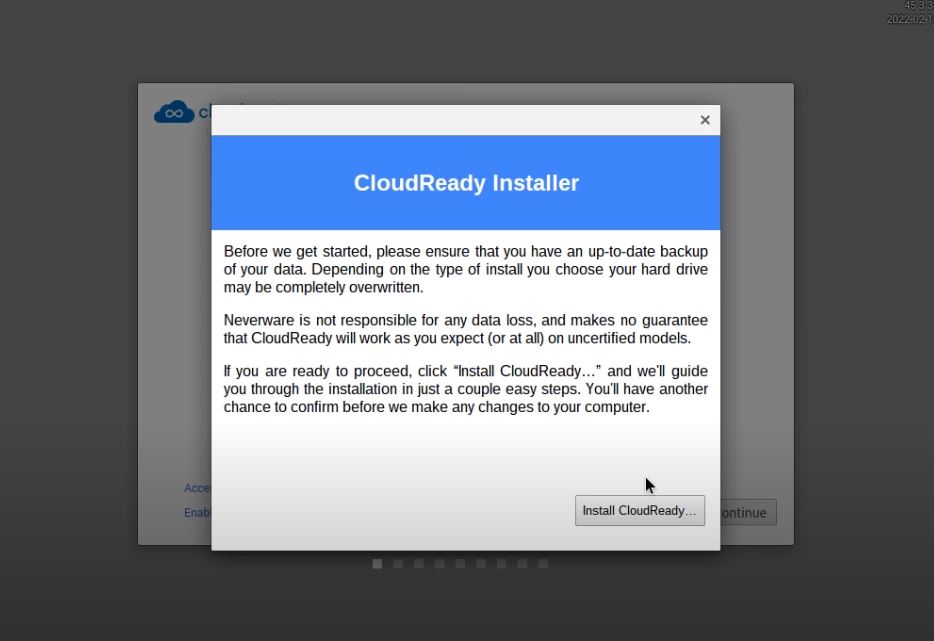 CloudReady installer
