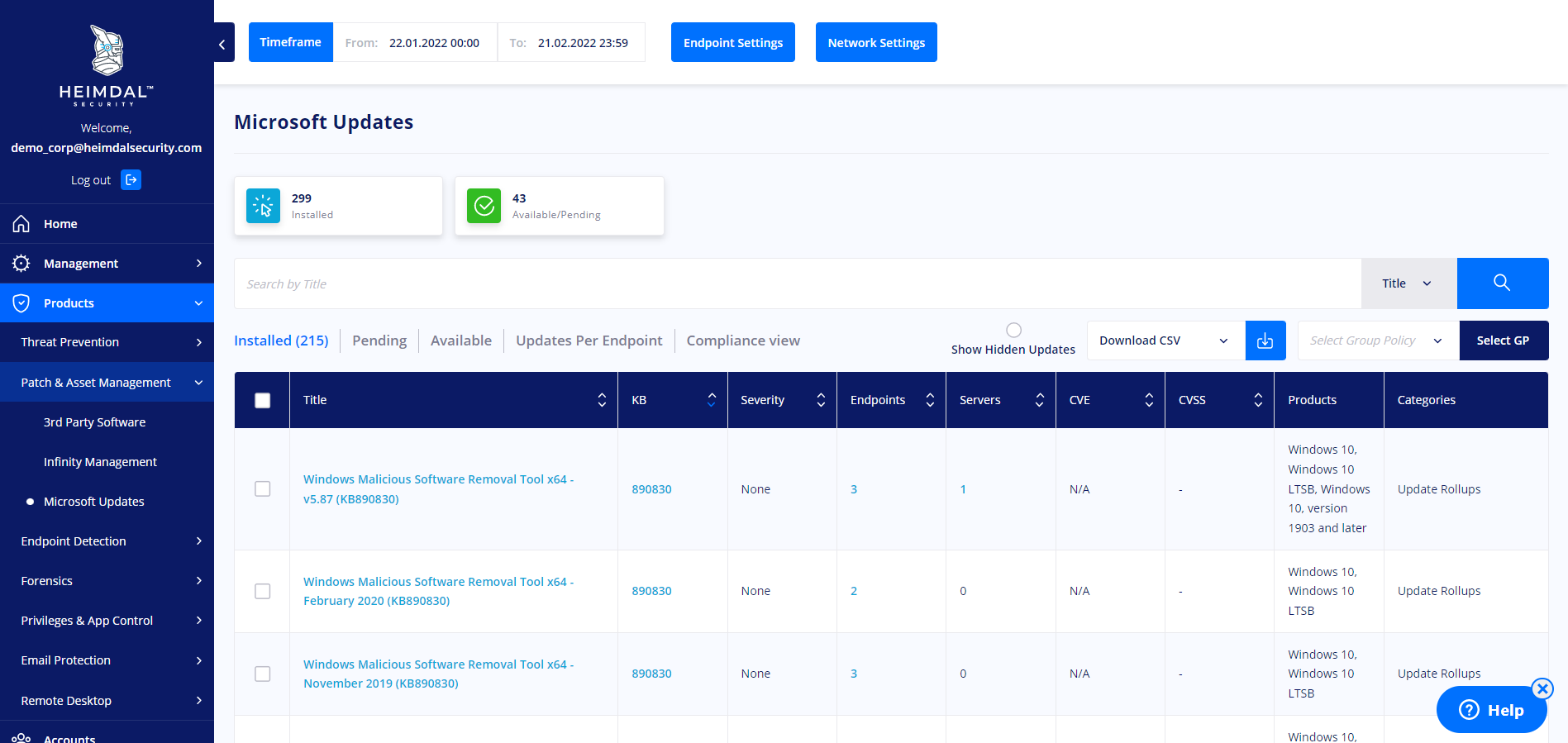 Heimdal Patch & Asset Management precios, funciones y opiniones