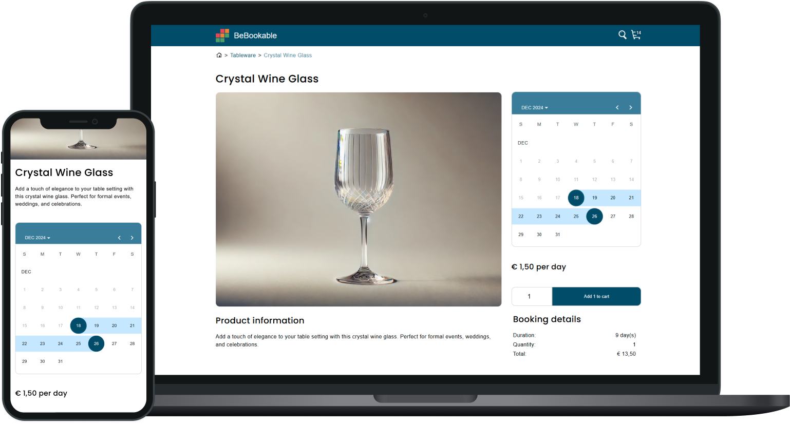 Be-Bookable screenshot
