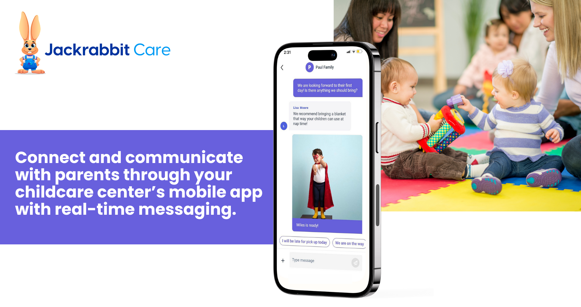 Enhance your parent experience with a mobile app.