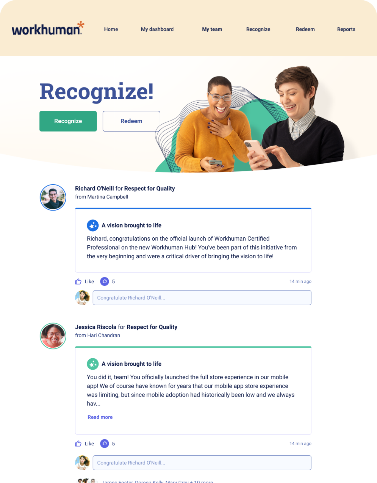 Workhuman Social Recognition Cost & Reviews - Capterra Australia 2023