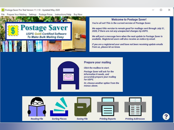 Postage $aver Software - 1
