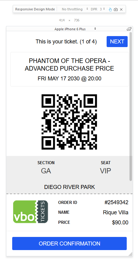 QR code scanning