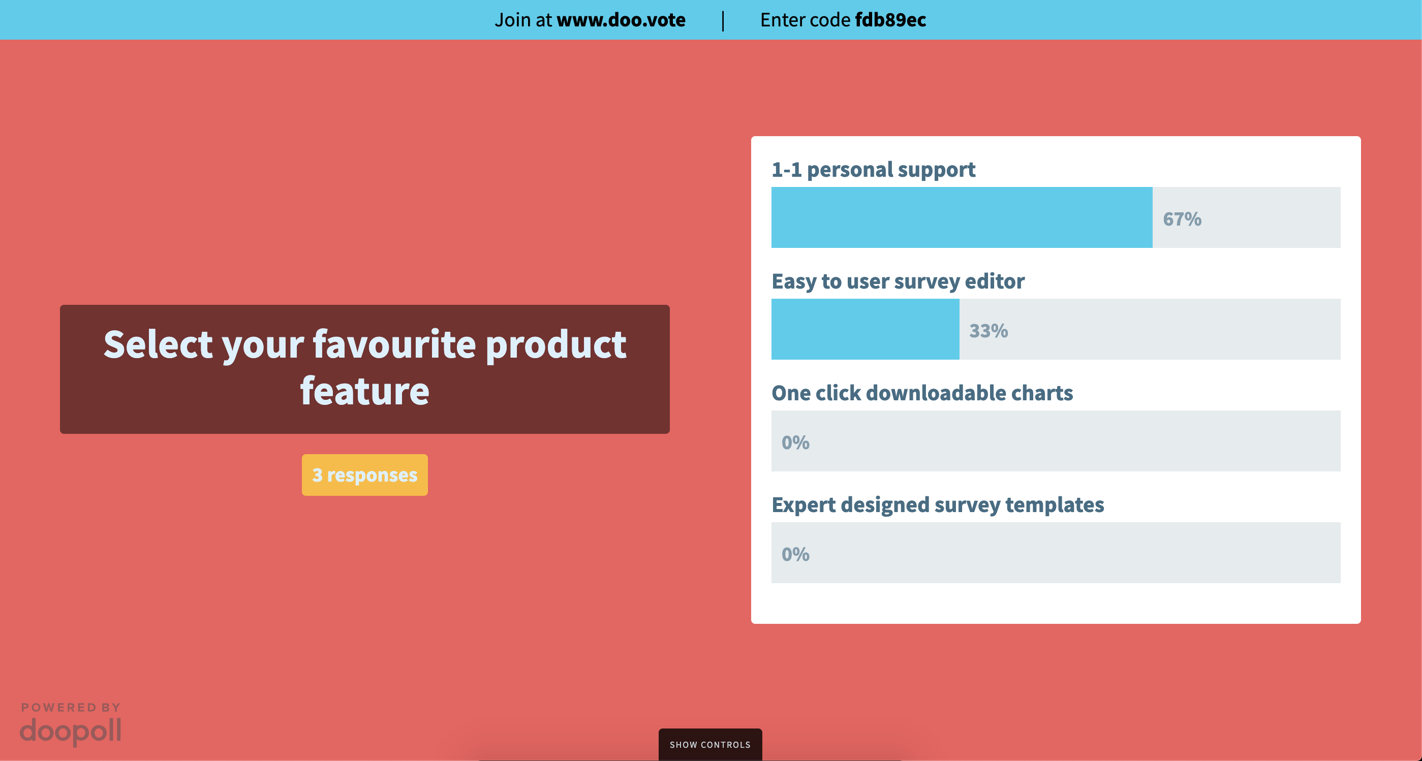 doopoll Logiciel - 3