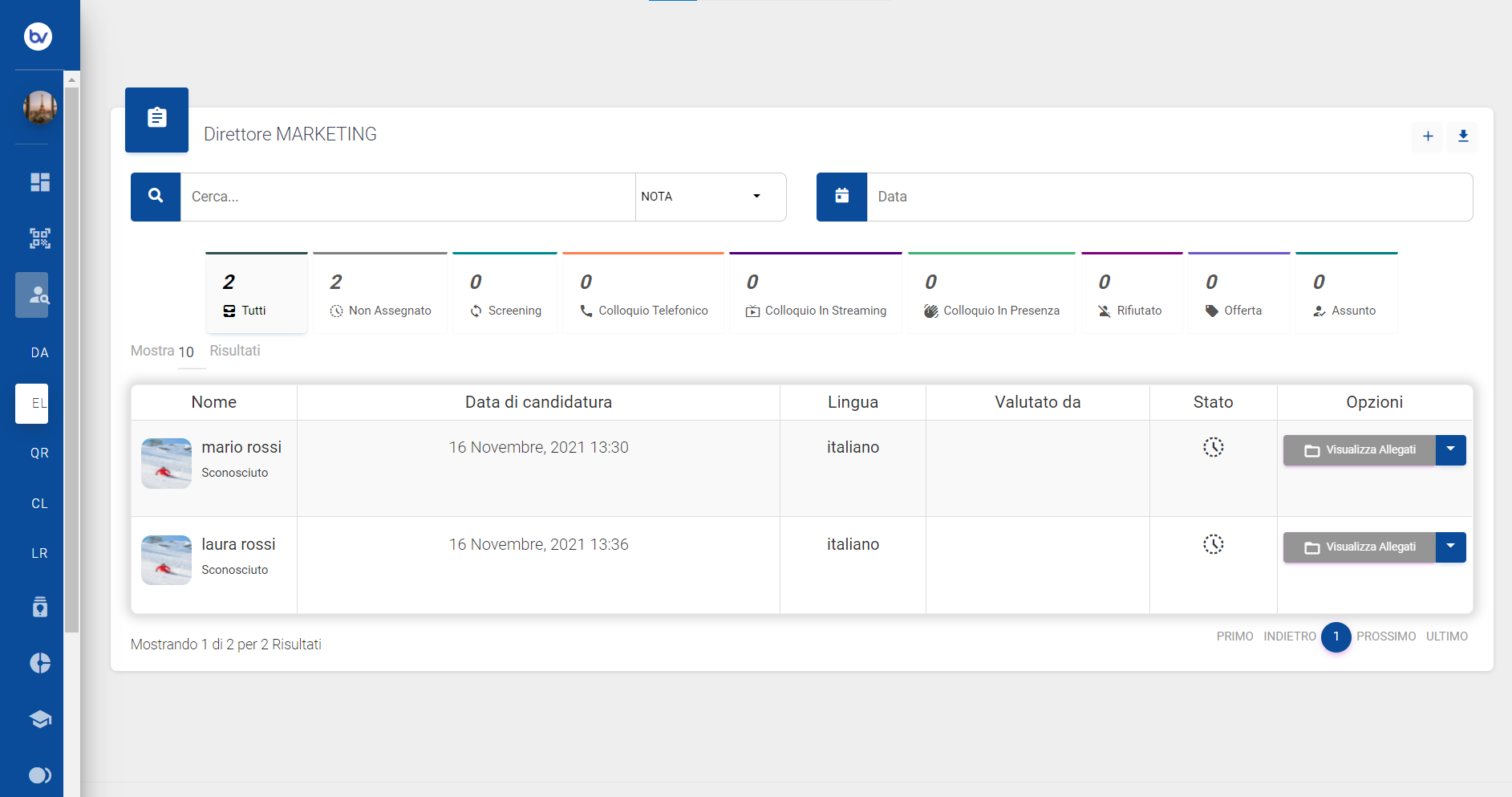 bValue HR screenshot