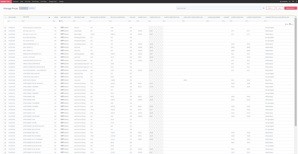 PriceEdge Software - 4