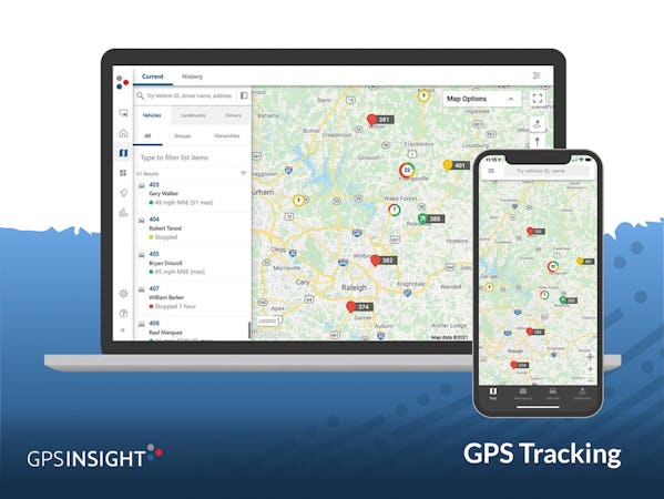 GPS Insight screenshot: GPS Tracking