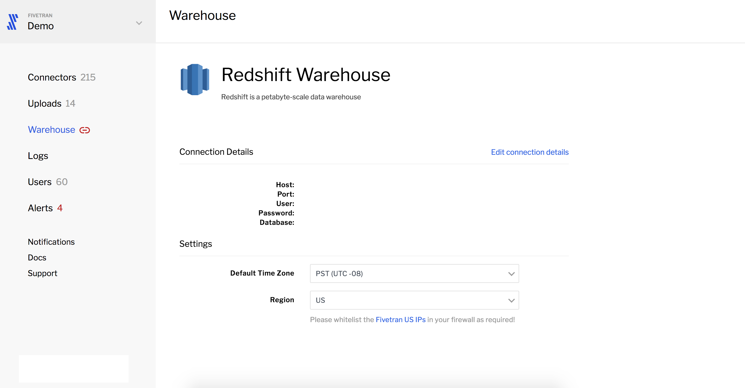 RingCentral ETL to your Data Warehouse - Fivetran