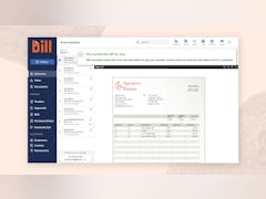 Bill Software - BILL automatically pulls in bills via your email and gets the process started for you. It also checks for duplicate invoices by looking at the invoice numbers and payment amounts to flag questionable invoices. - thumbnail